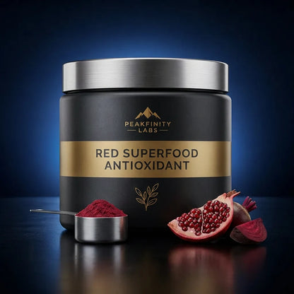 Red Superfood Antioxidant Powder with Pomegranate & Beet Root