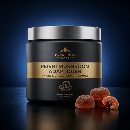Peakfinity Labs Reishi Mushroom Adaptogen Gummies