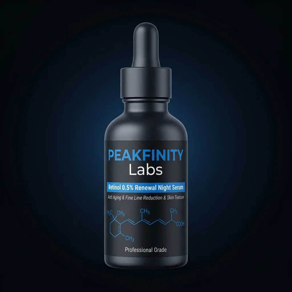 Peakfinity Labs Retinol 0.5% Renewal Night Serum