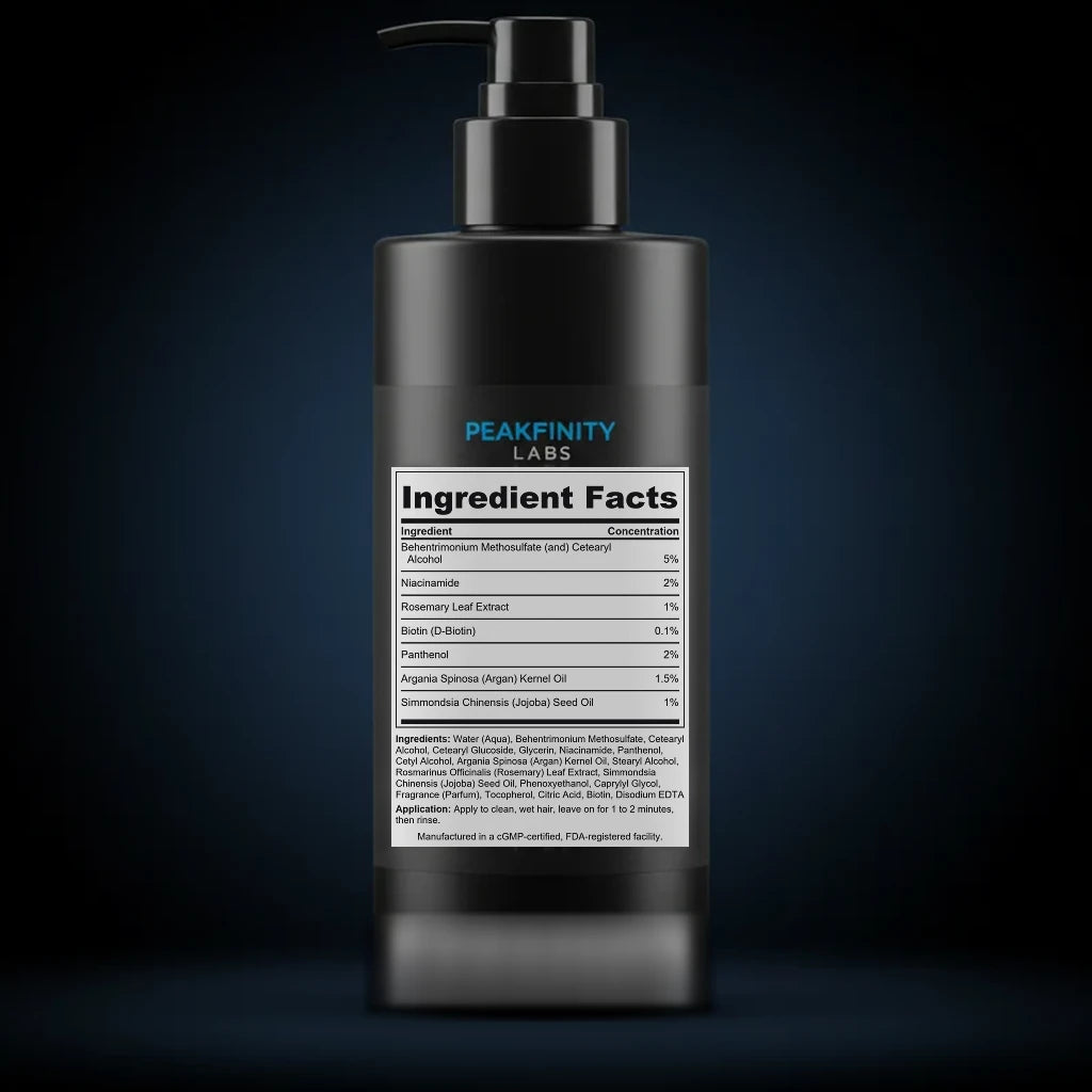 Rosemary & Biotin Thickening Conditioner back label