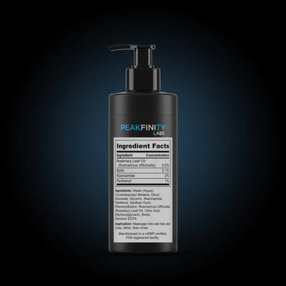 Rosemary & Biotin Thickening Shampoo back label