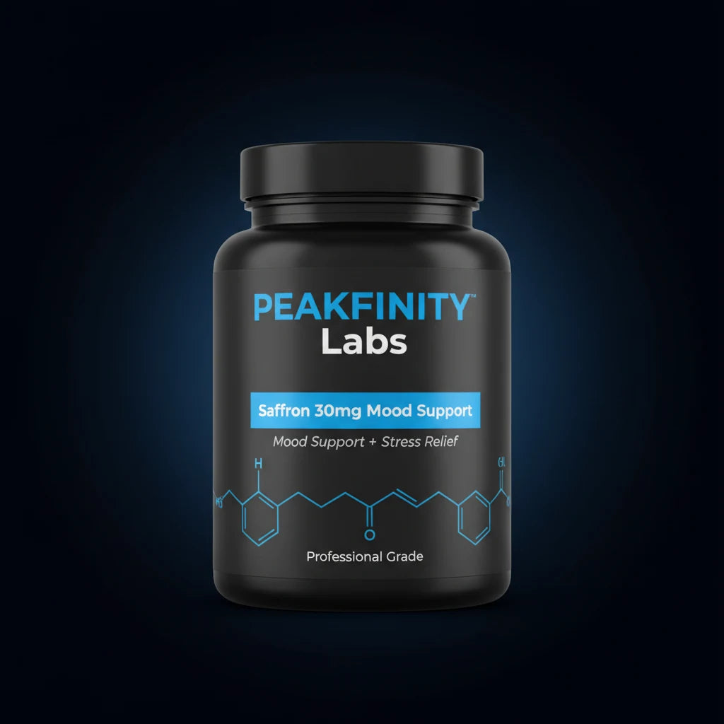 Peakfinity Labs Saffron 30 mg Mood Support Gummies