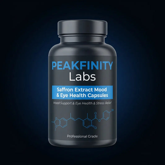 Peakfinity Labs Saffron Extract Mood & Eye Health Capsules