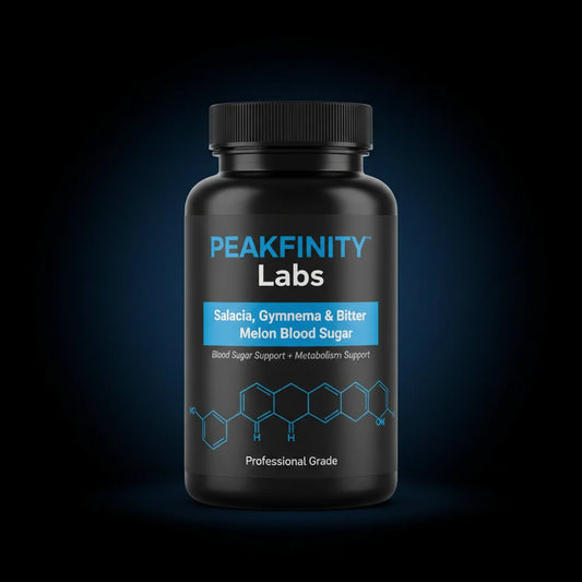 Peakfinity Labs Salacia, Gymnema & Bitter Melon Blood Sugar Support Tablets