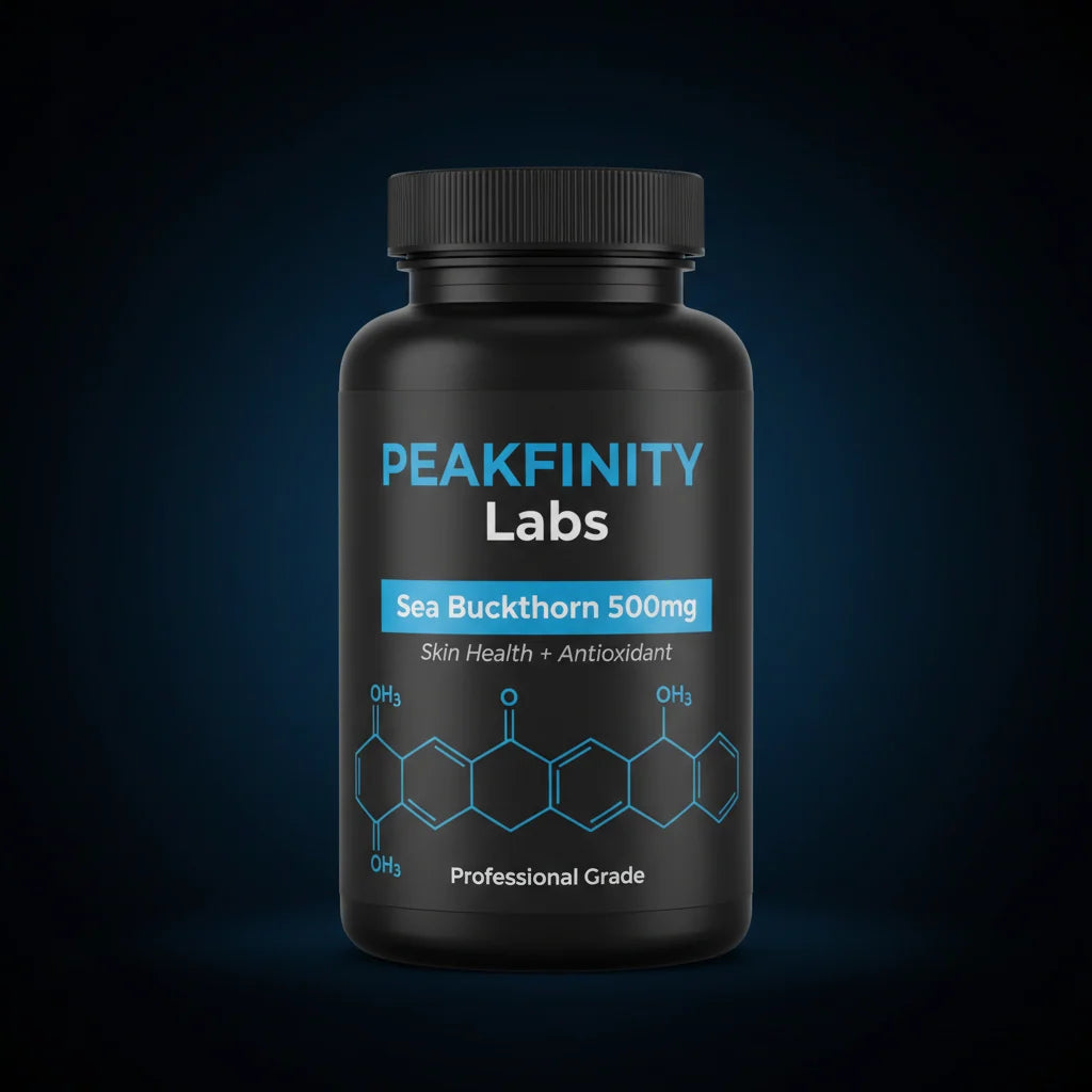 Peakfinity Labs Sea Buckthorn 500 mg Tablets
