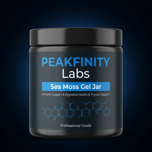 Peakfinity Labs Sea Moss Gel Mango Pineapple 18 oz