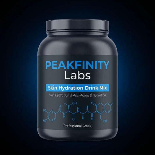 Peakfinity Labs Skin Hydration Collagen & Hyaluronic Acid Drink Mix