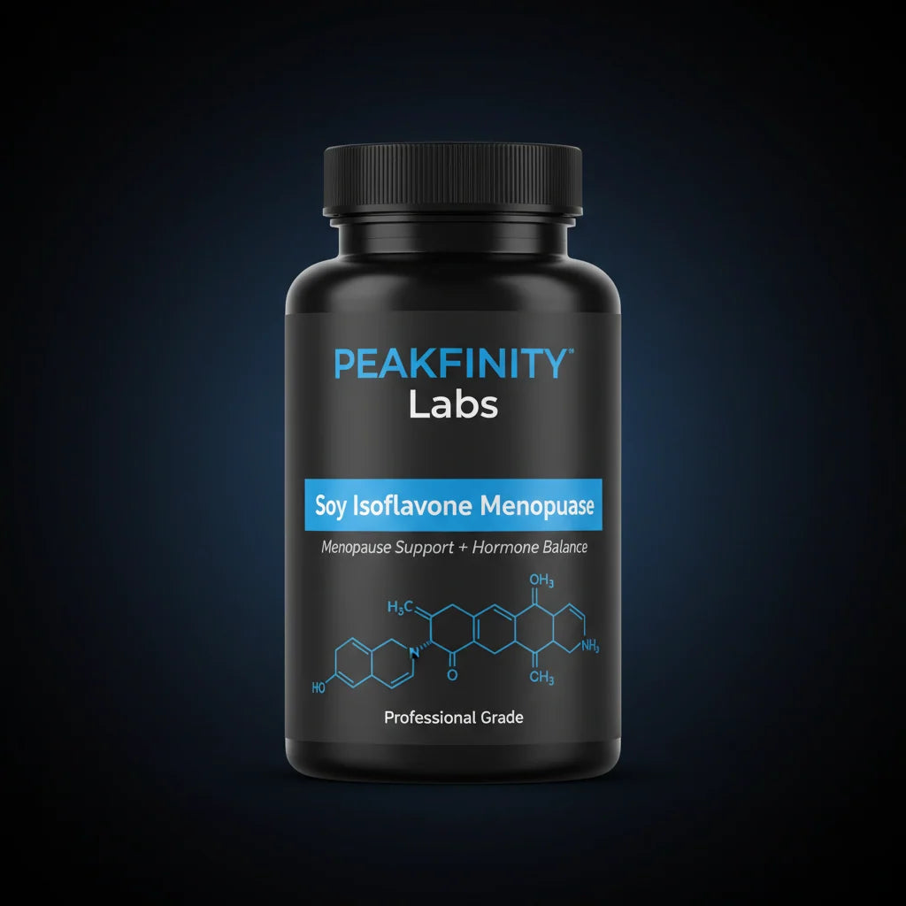 Peakfinity Labs Soy Isoflavone Menopause Support Tablets
