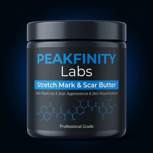 Peakfinity Labs Stretch Mark Body Butter with Cocoa and Shea
