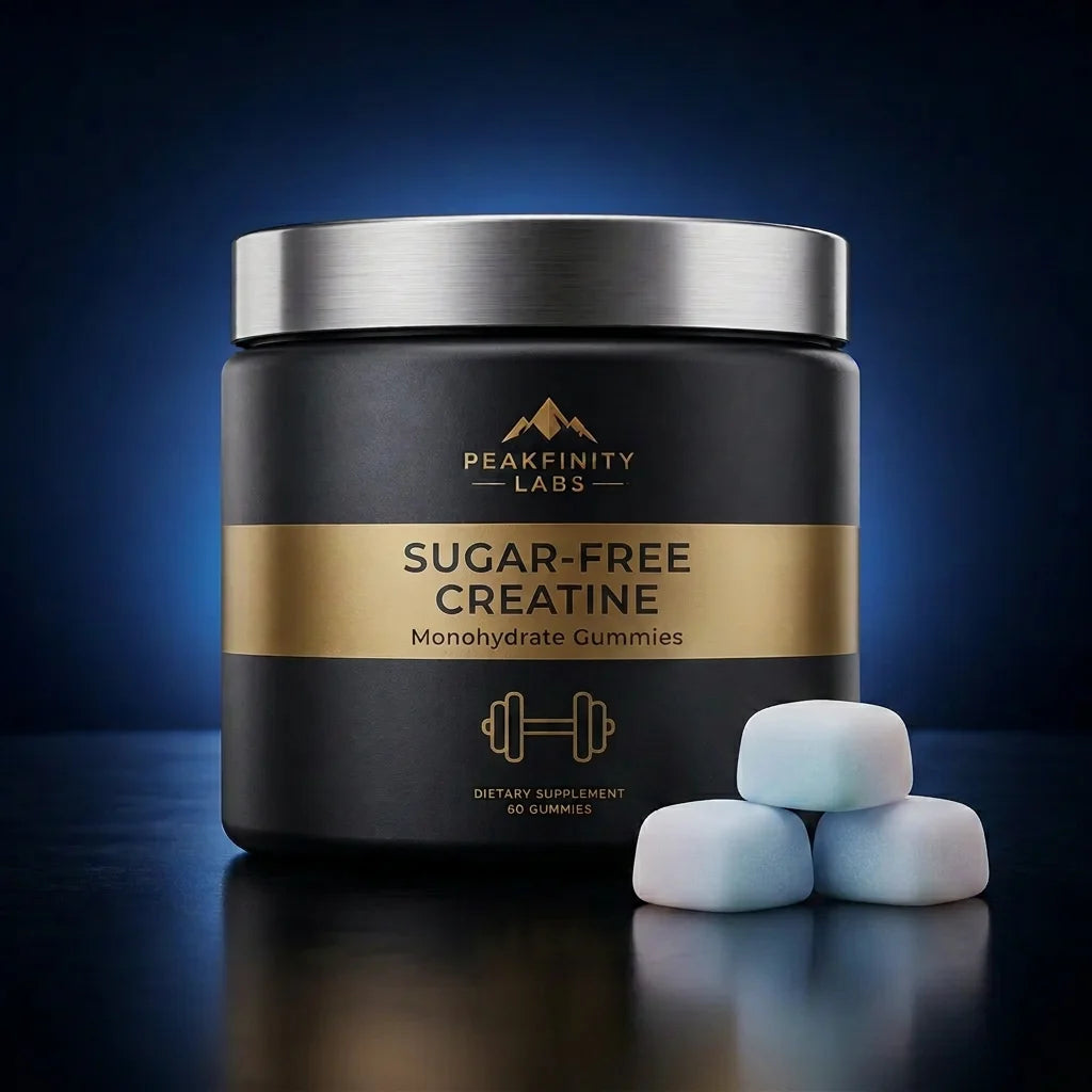 Peakfinity Labs Sugar-Free Creatine Monohydrate Performance Gummies