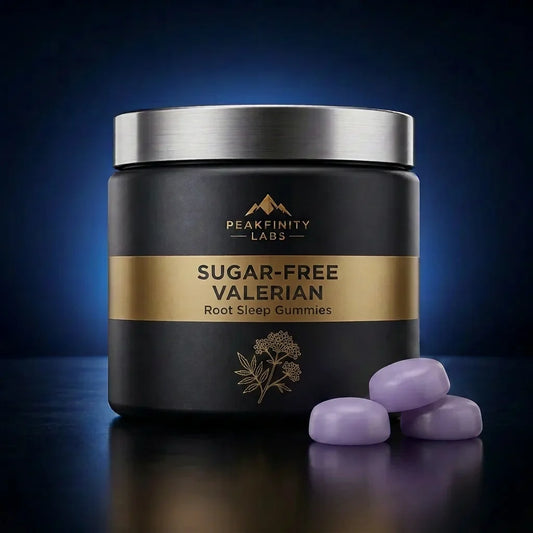 Peakfinity Labs Sugar-Free Valerian Root Sleep & Relaxation Gummies