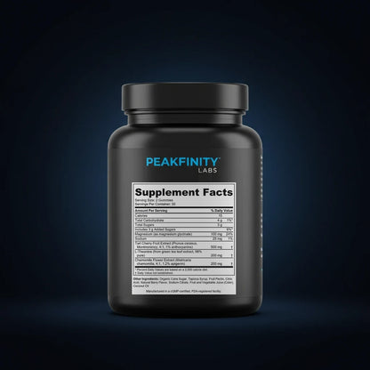 Tart Cherry Melatonin-Free Sleep Gummies back label