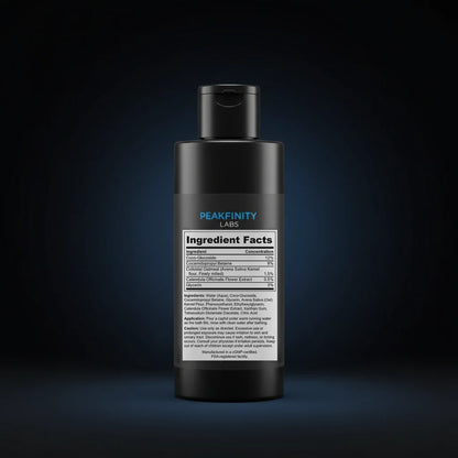 Tear-Free Baby Bubble Bath back label