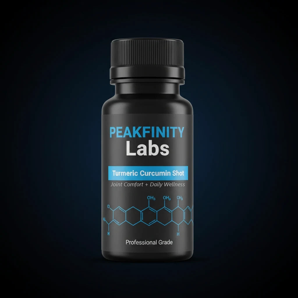Turmeric Curcumin Liquid Shot with Ginger & Black Pepper