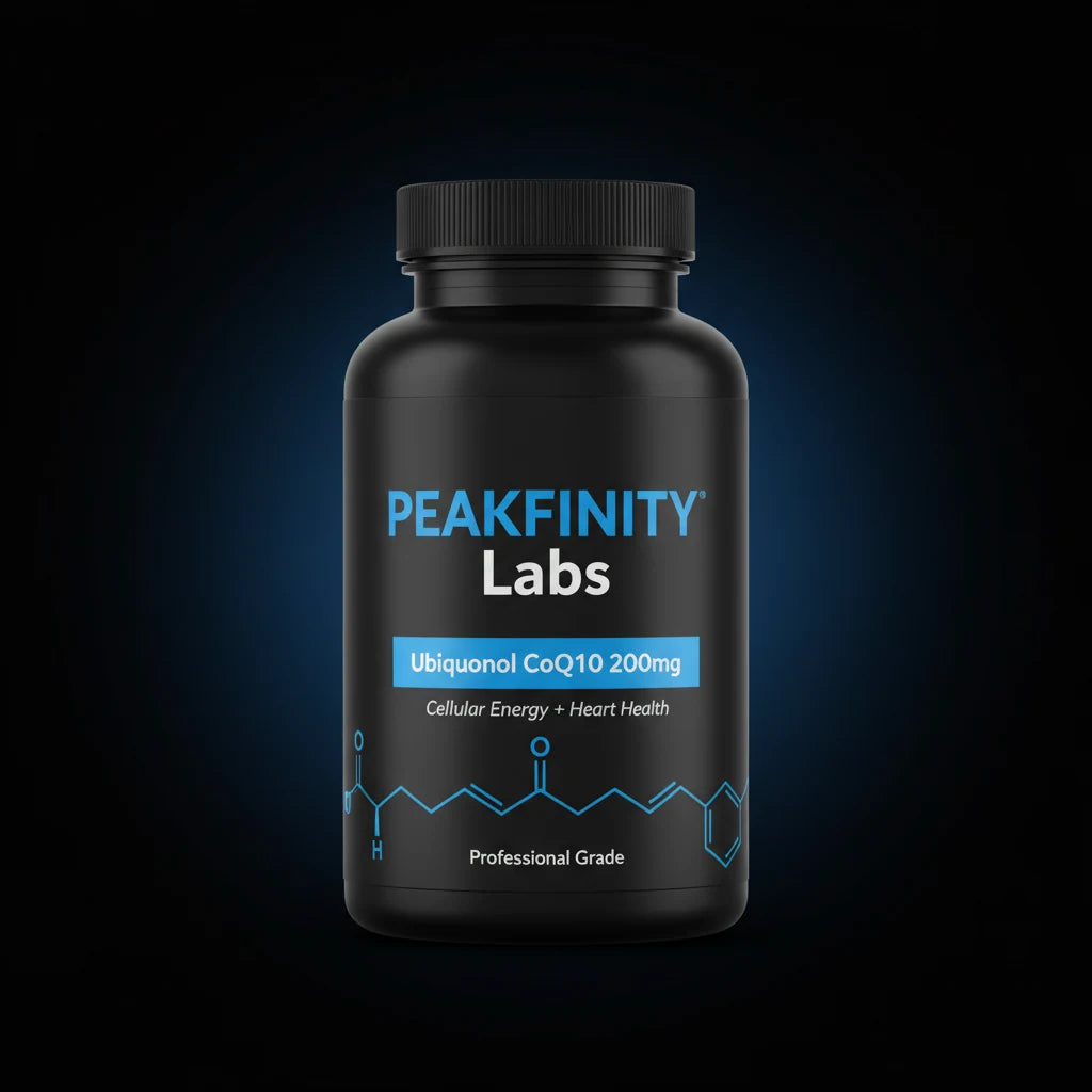 Peakfinity Labs Ubiquinol CoQ10 200 mg Softgels