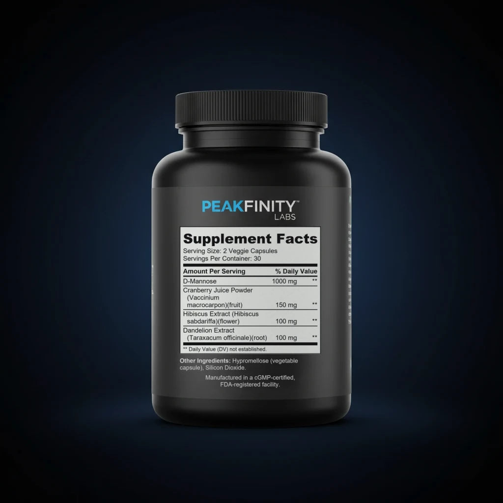 Urinary Tract Balance back label