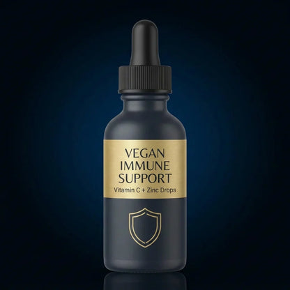 Vegan Immune Support Liquid Drops with Vitamin C & Zinc