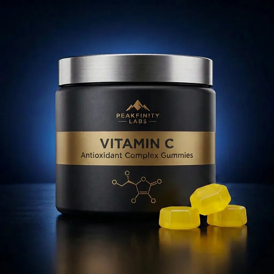 Peakfinity Labs Vitamin C 750 mg & Antioxidant Complex Gummies