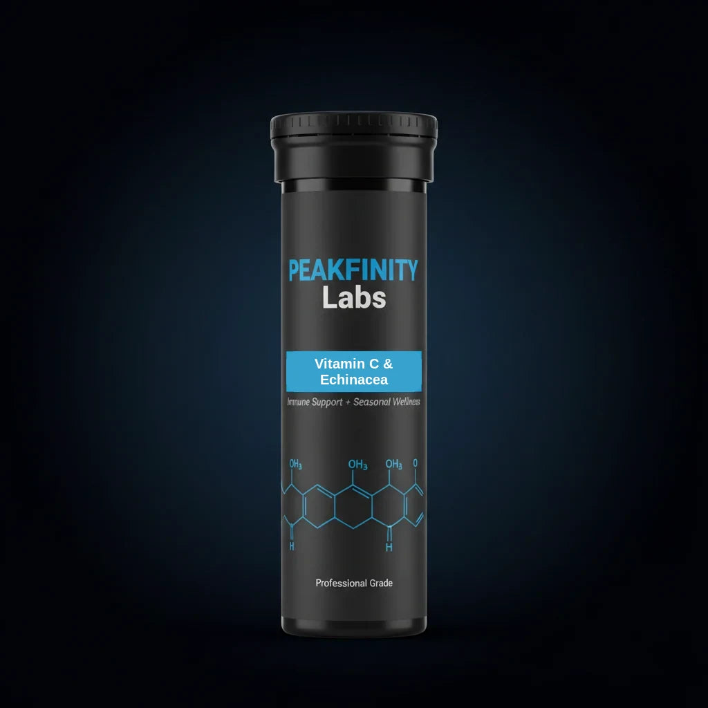 Peakfinity Labs Vitamin C & Echinacea Effervescent Tablets