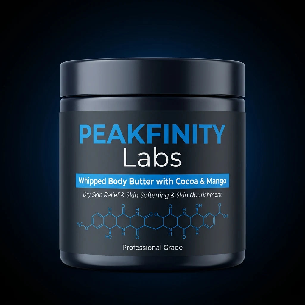 Peakfinity Labs Whipped Body Butter with Cocoa and Mango