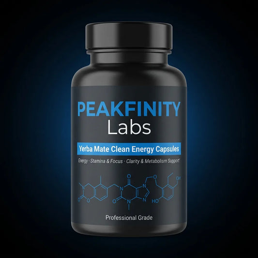 Peakfinity Labs Yerba Mate Clean Energy Capsules